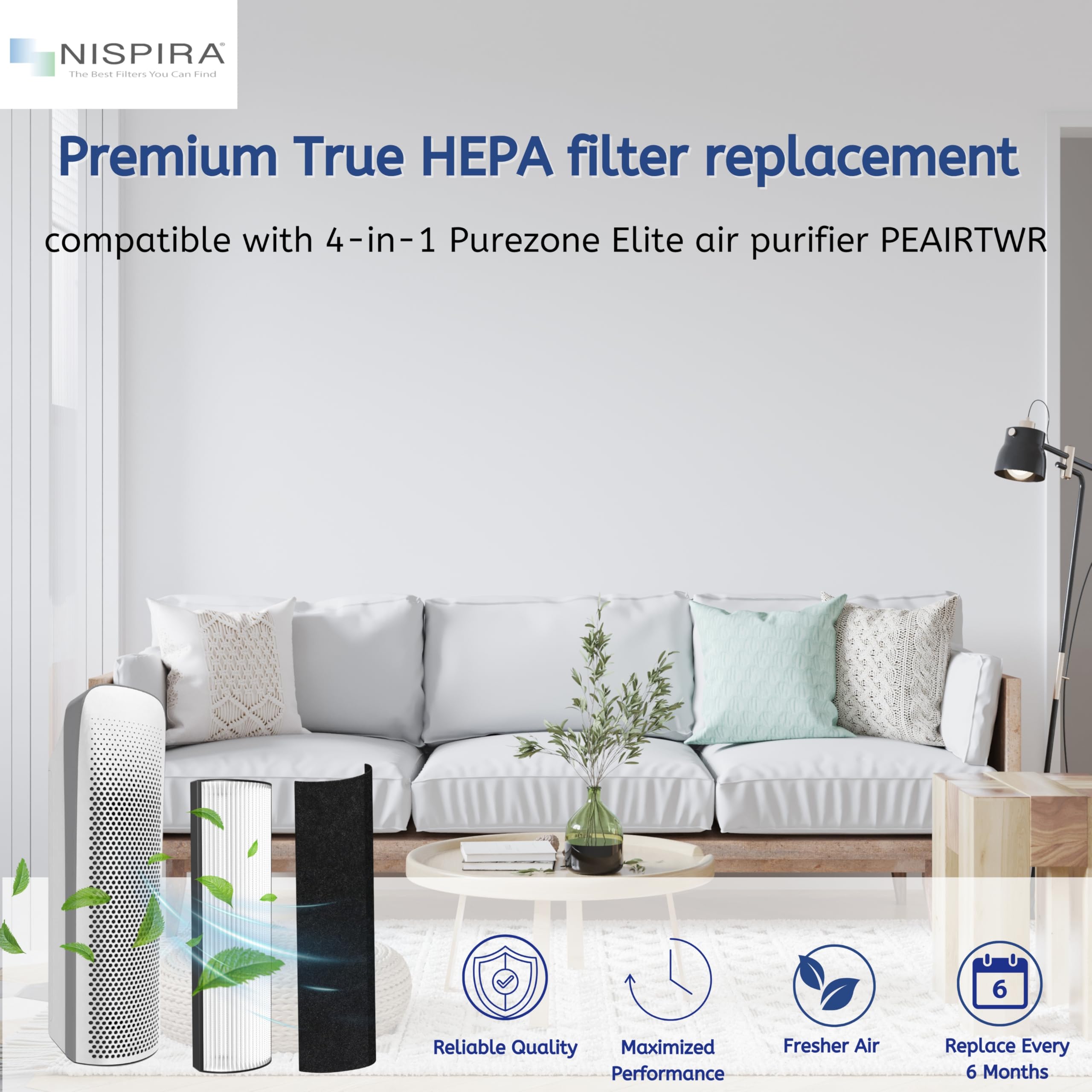 Nispira PETWRFIL packaging box demonstrates easy replacement for 1-pack convenience