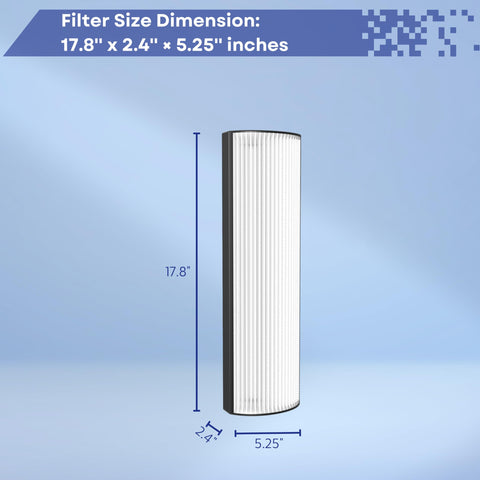 Nispira TPP440 pre-filter highlights dust-catching layer.