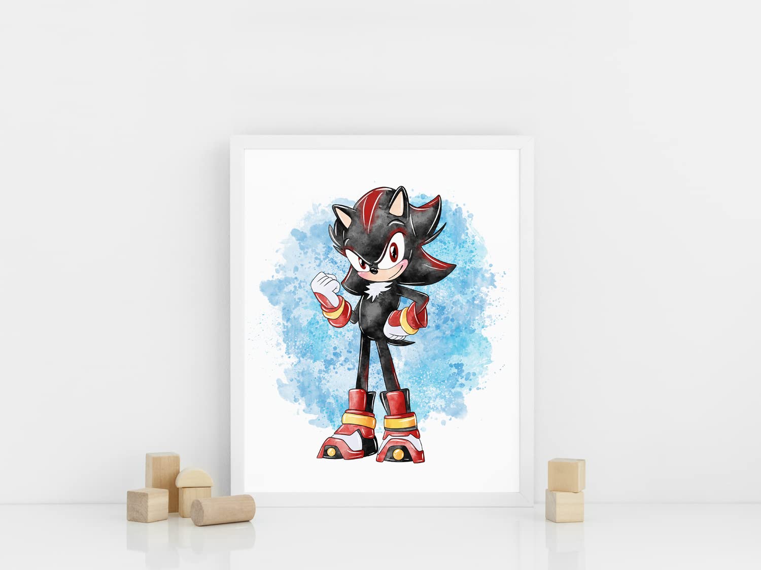 Nistio unframed hedgehog art prints fit standard frames