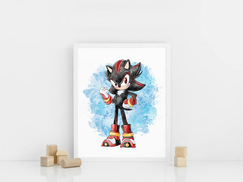 Nistio unframed hedgehog art prints fit standard frames