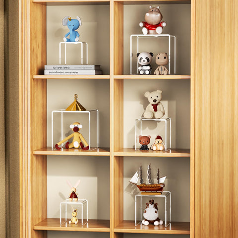 NIUBEE amiibo pop figure riser emphasizes display flexibility and visibility.