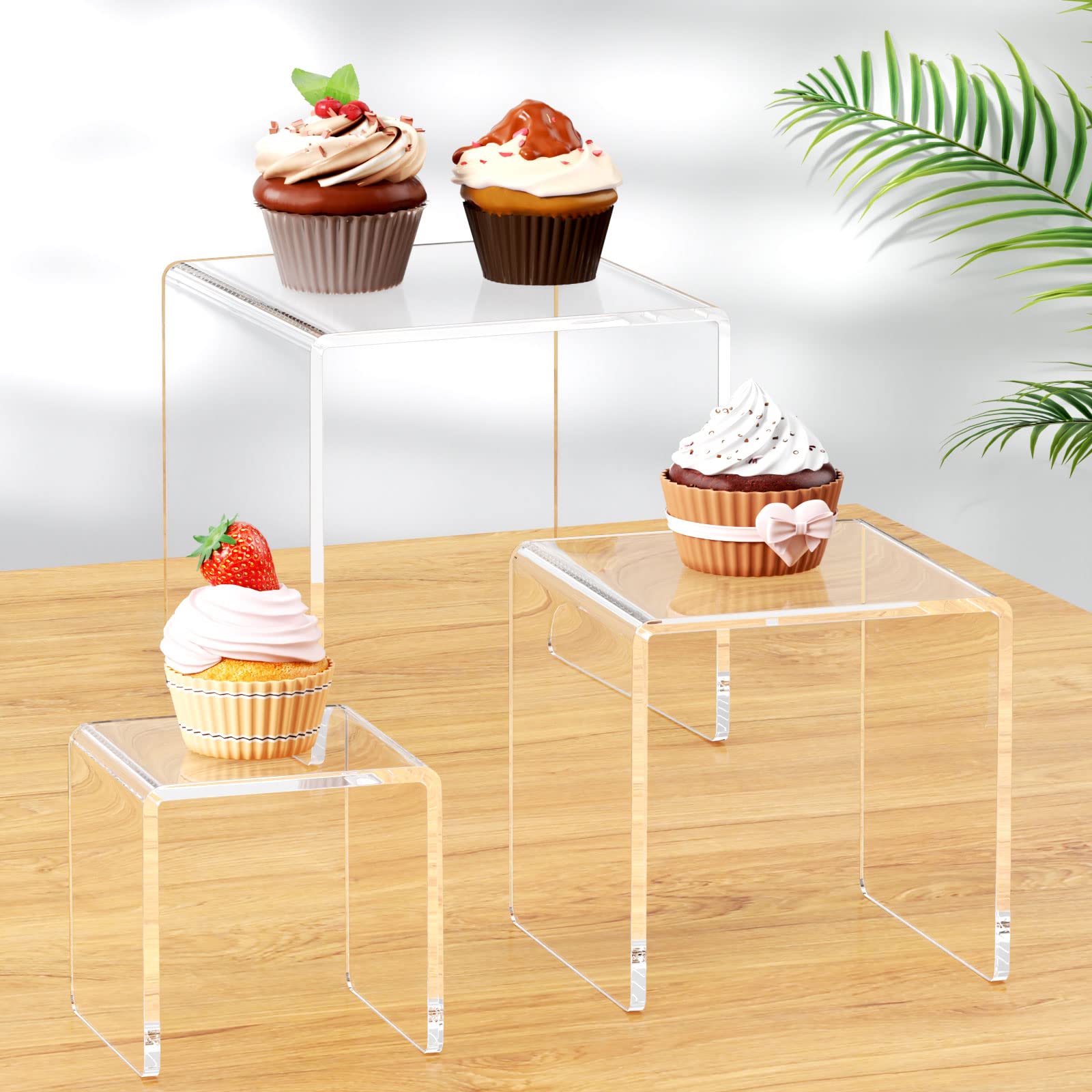 NIUBEE clear display for Funko Pop figures with near invisible support