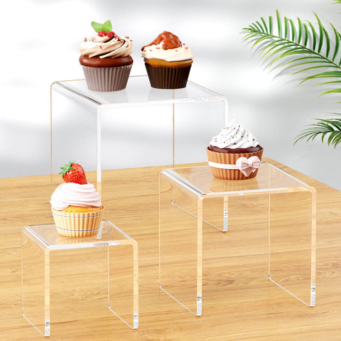 NIUBEE clear display for Funko Pop figures with near invisible support