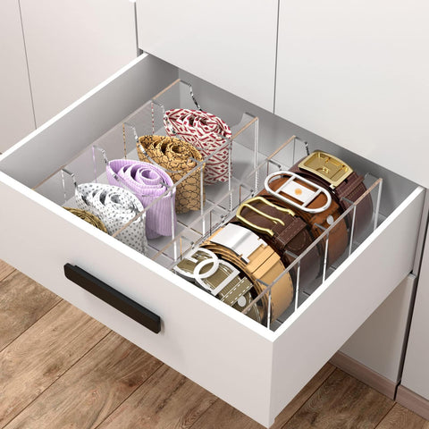 NIUBEE display case for closet keeps outfits organized at a glance