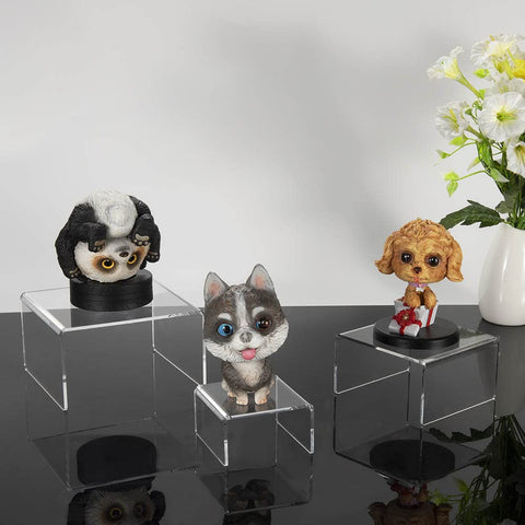 NIUBEE funko pop figure display enhances shelves with near-invisible support.