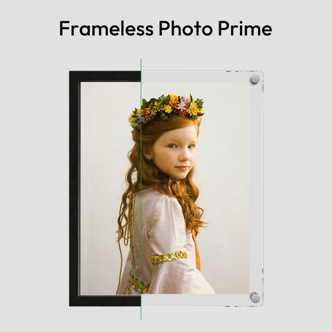 NIUBEE acrylic frame with protective film guards against scratches in transit.