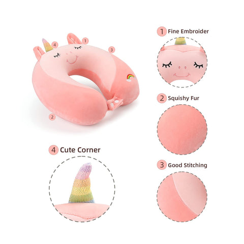 Niuniu Daddy pillow showing double snap buttons for secure, snug fit