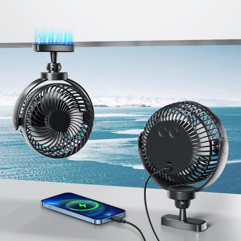 NiuWasmile magnetic base securely attaches to metal surfaces for stable cooling anywhere on board.