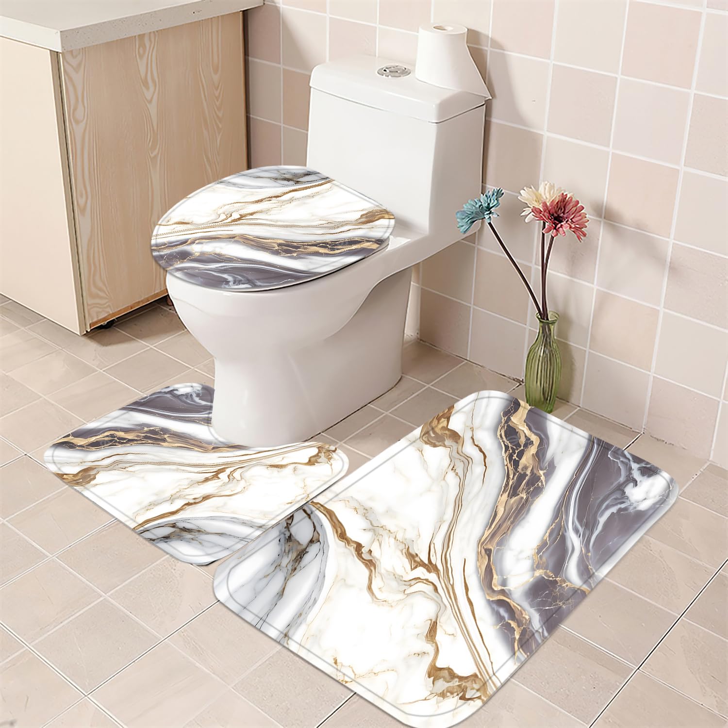 Nkzply shower curtain weighted bottom hem keeps a neat, even drape