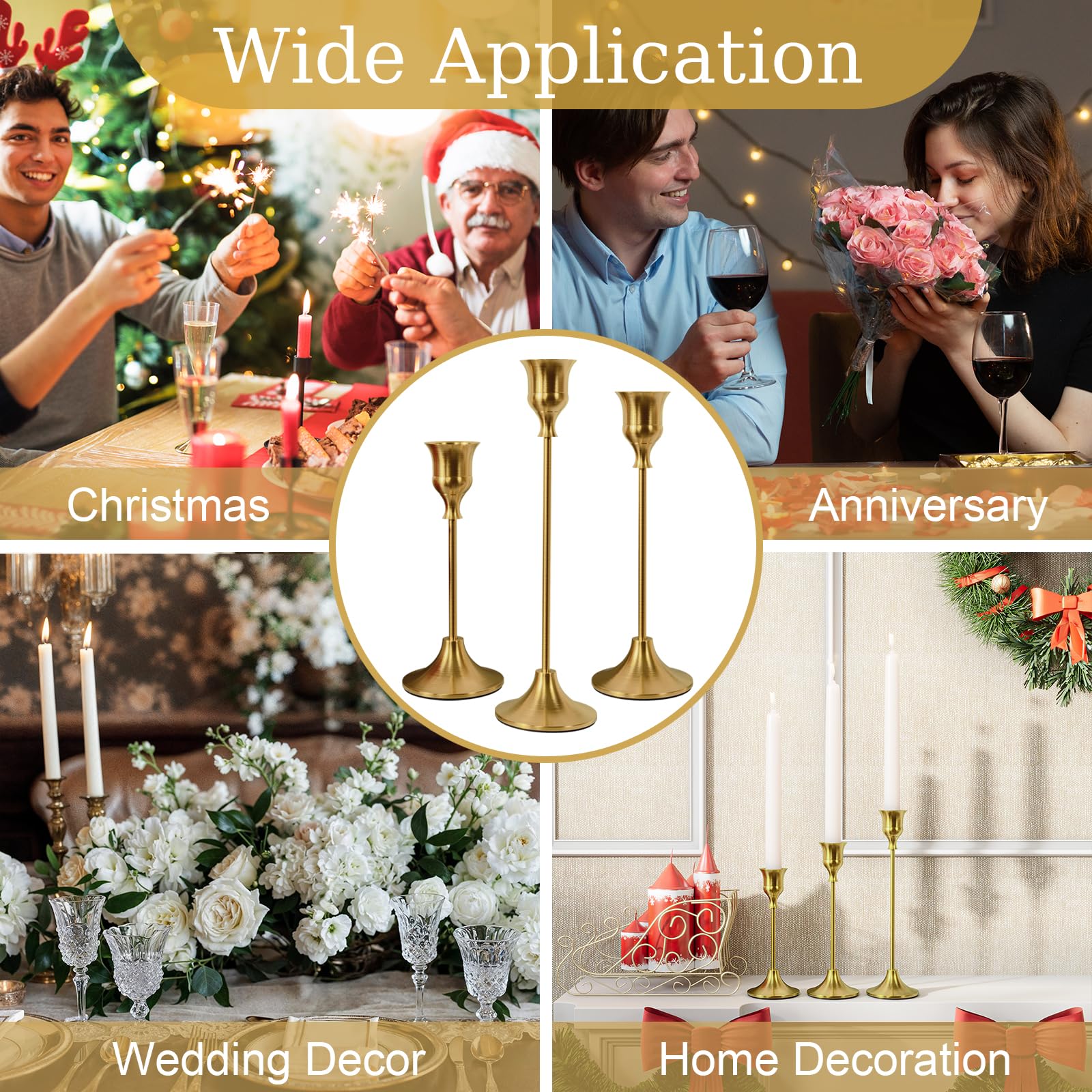 NLBTW wedding decor candlesticks provide romantic focal points for celebrations.