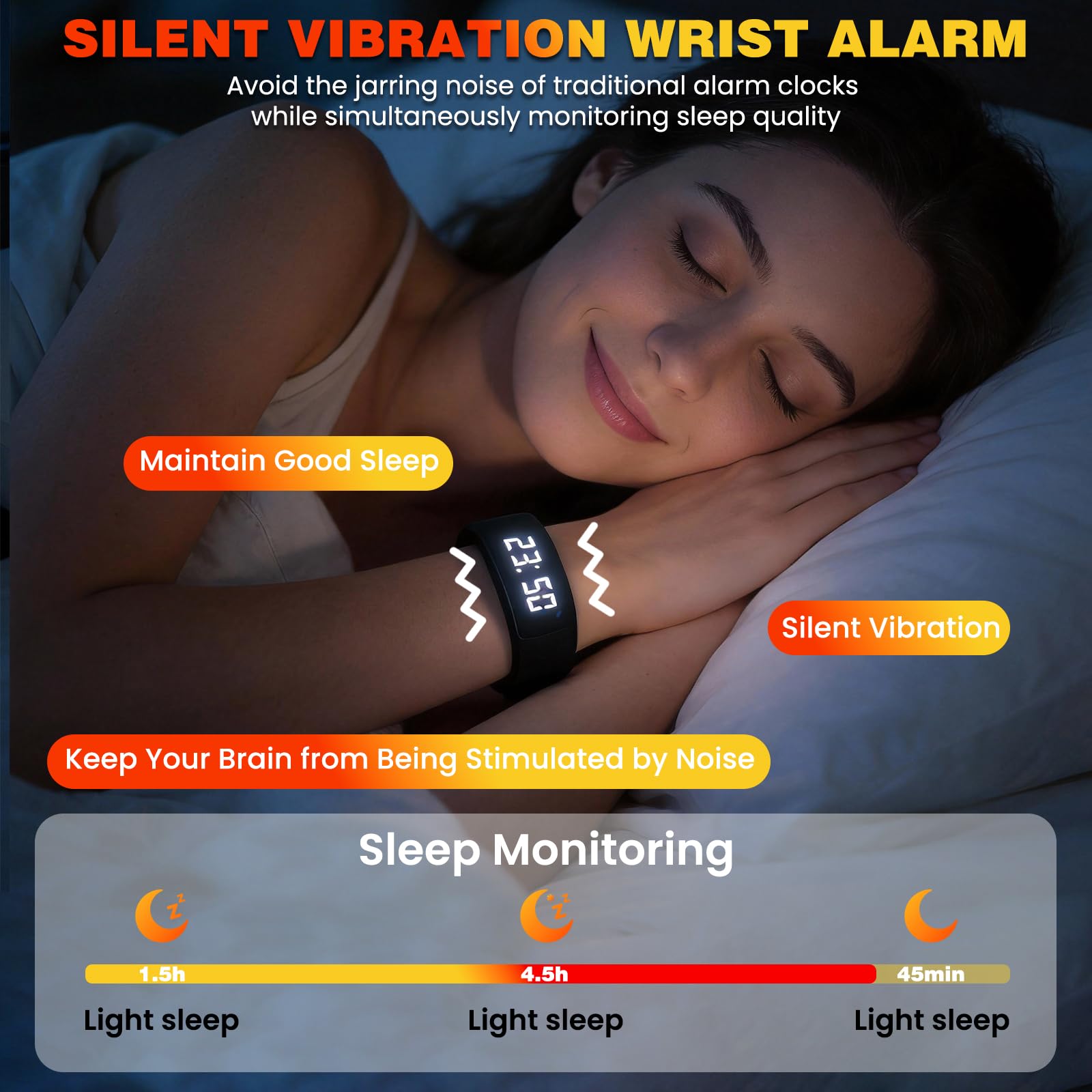 NLCCLTQ silicone wristband closeup emphasizes comfortable wear during workouts.