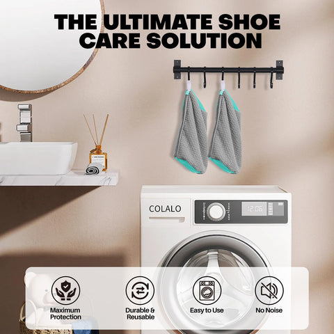 NMQHPA bag fits most shoe sizes and types for versatile laundry.