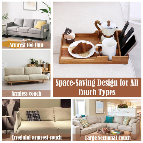 Nnewvante couch tray includes a 1-year warranty for peace of mind.