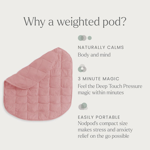 Nodpod Body glass beads evenly distributed to deliver soothing pressure