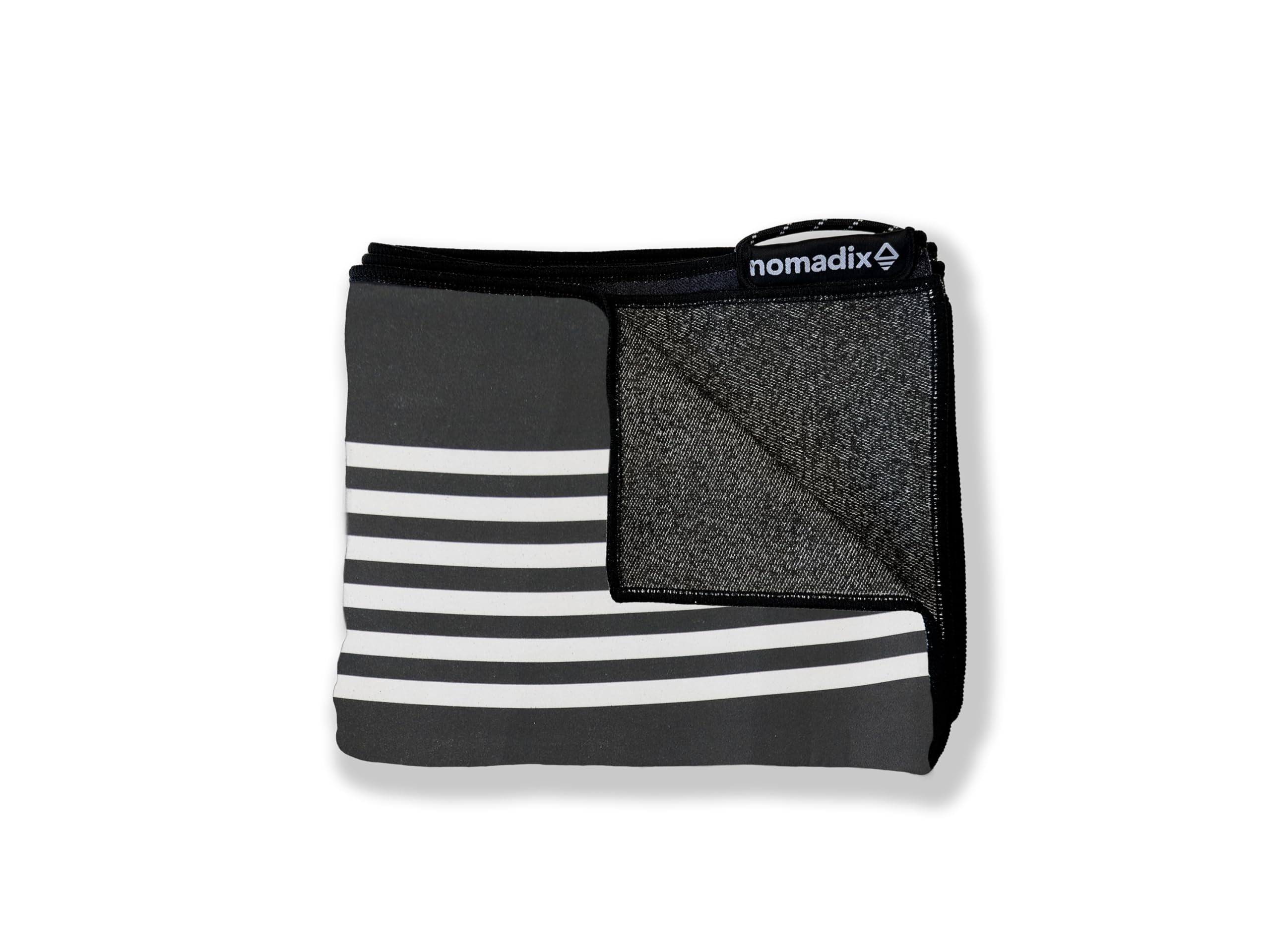 Nomadix Original Towel recycled materials close-up underscores eco friendly construction