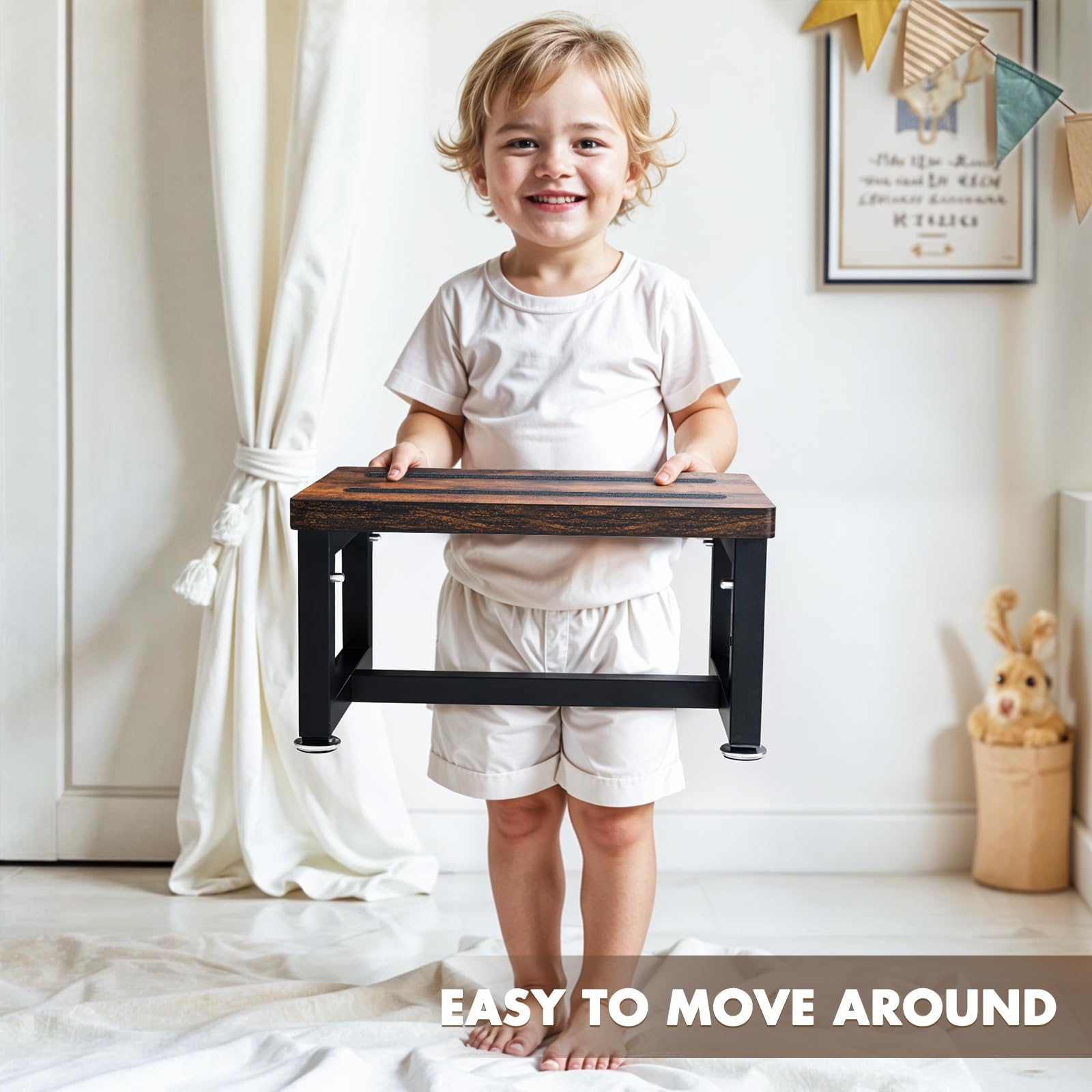 Compact and lightweight for easy transport around the home.