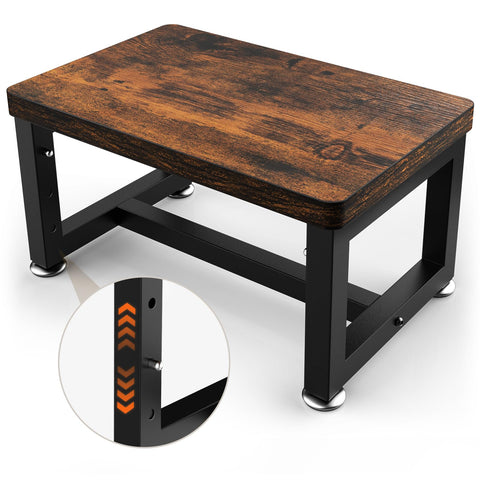 NomNest step stool with wide steps and ergonomic design for stability.