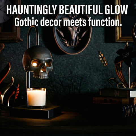 Nomnu Candle Warmer glows softly without an open flame.