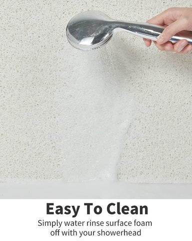 Non Slip Shower Mat easy-clean design makes rinsing simple and maintenance light