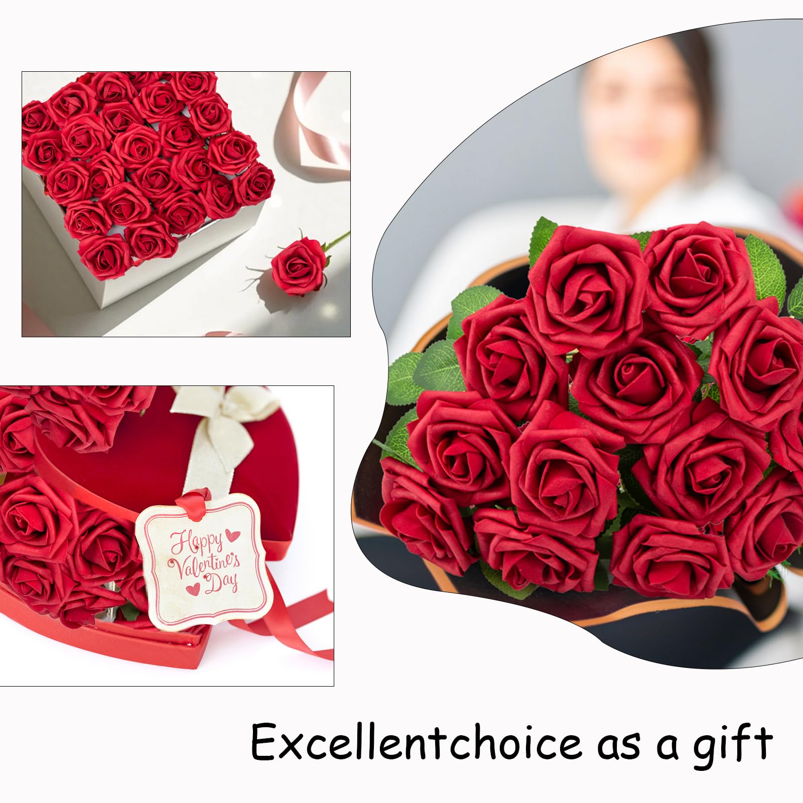 NONMON bridal shower rose centerpieces create romantic home decor