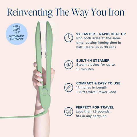 Nori Press with an 8-foot cord for extended reach during use.