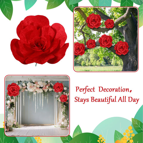 Norme Derby Day home display with a versatile giant rose accent