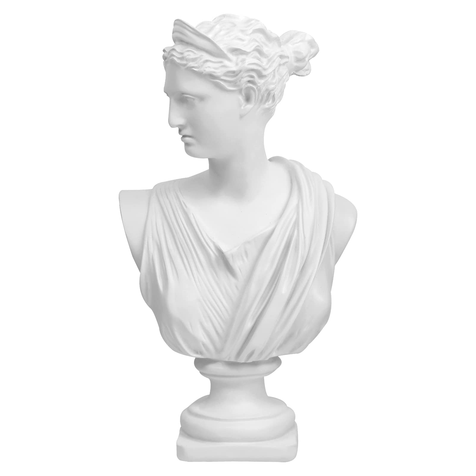 Norrclp Diana statue front view, ideal shelf centerpiece.