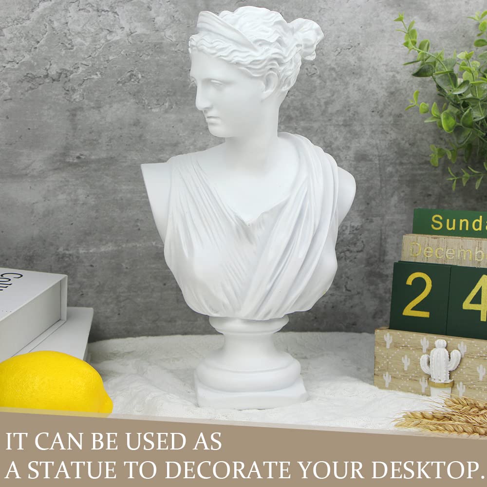 Norrclp Diana statue on a shelf, perfect living room decor.