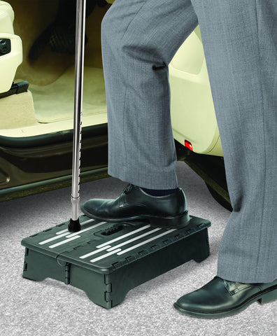 North American Health and Wellness 4-inch non-slip stool supports up to 300 lbs