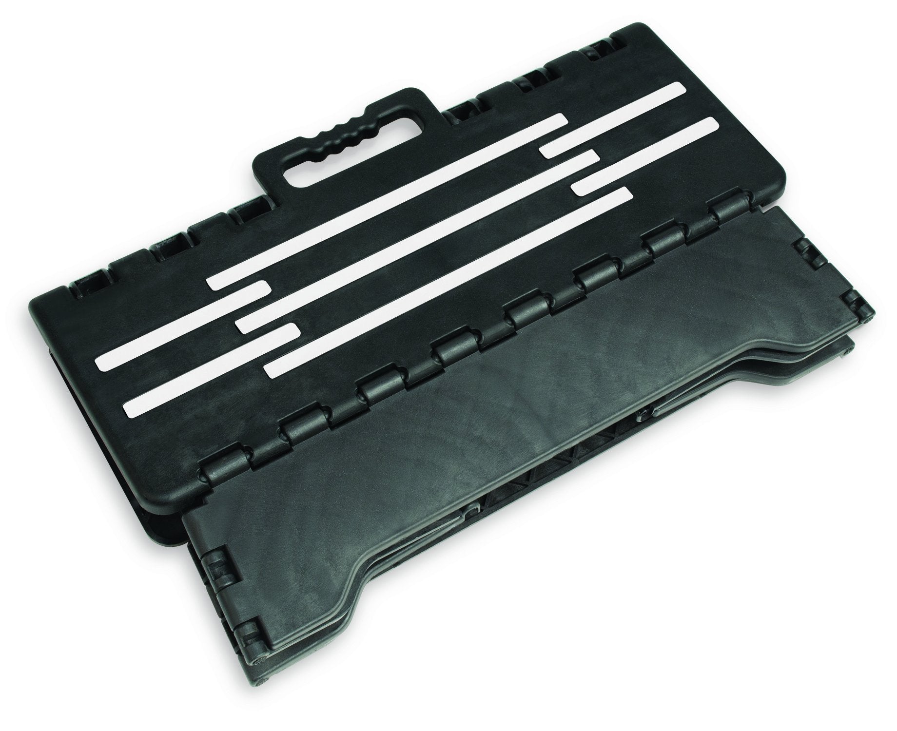 North American Health and Wellness step folds flat for easy storage
