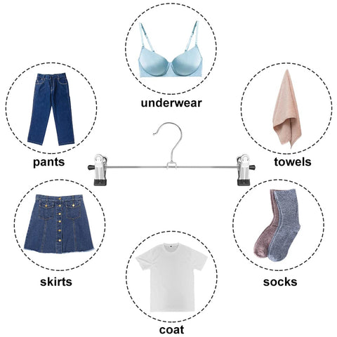 NORTHERN BROTHERS adjustable-width hangers fit various garments