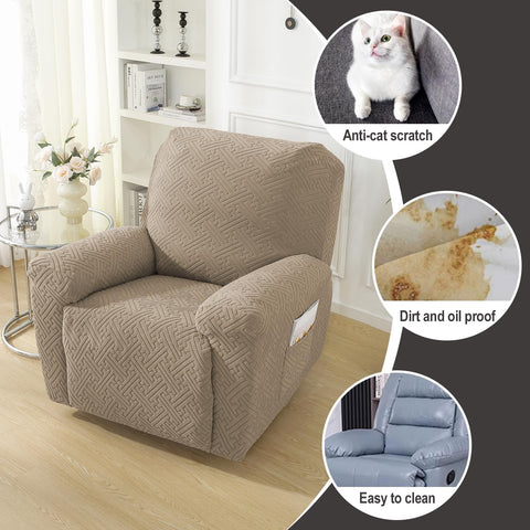 Northern Brothers recliner cover washable care allows simple cleaning and reuse