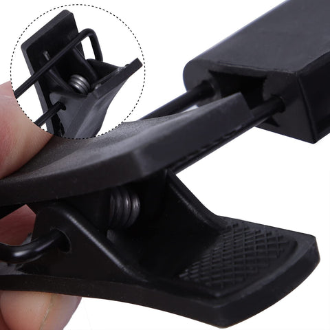 NORTHERN BROTHERS skirt hangers with clips protect fabrics and prevent slipping.