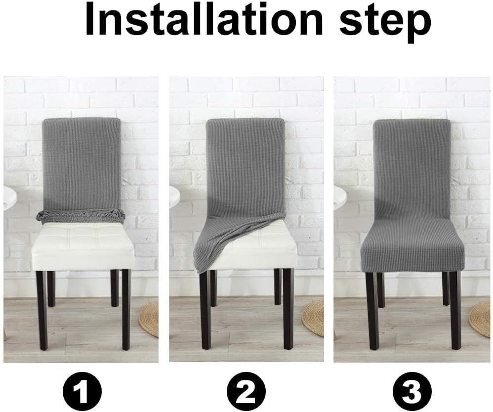 NORTHERN BROTHERS chair slipcover is machine washable for easy cleaning and reuse.