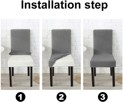 NORTHERN BROTHERS chair slipcover is machine washable for easy cleaning and reuse.