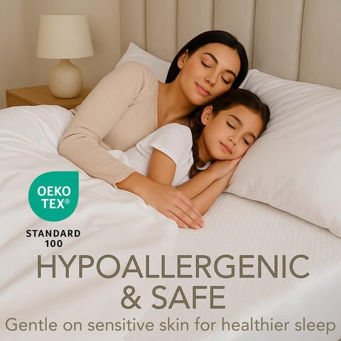 NORTHERNFARE mattress protector is machine washable and durable.