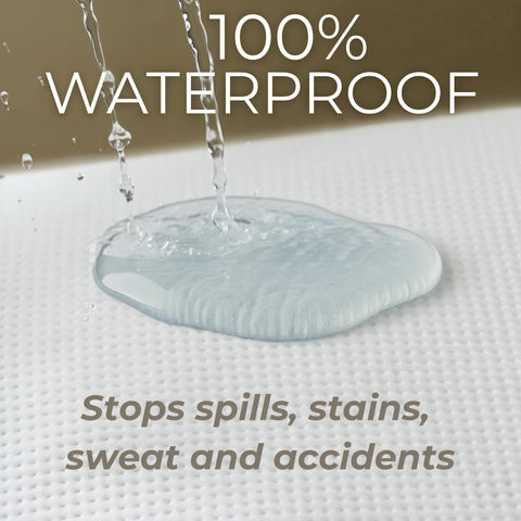NORTHERNFARE protector waterproof layer shields mattress from accidents and sweat.