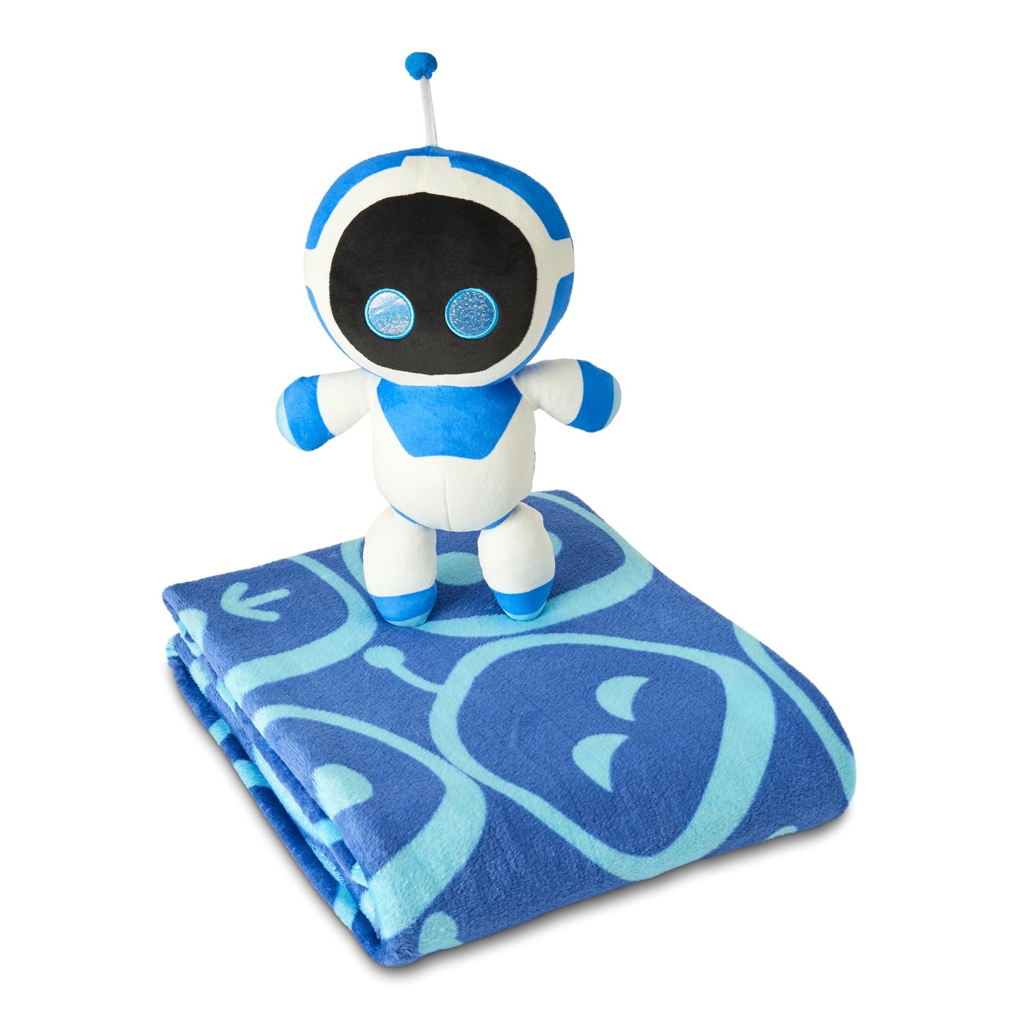 Northwest Astrobot hugger pillow close-up showing plush comfort for naps