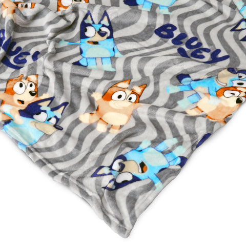 Northwest Bluey Characters Closeup — colorful print sparks imaginative play.