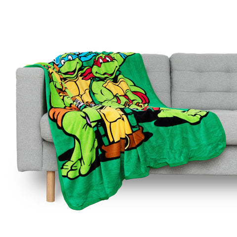 Northwest cozy couch blanket enhances living room ambiance