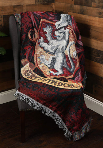 Fringed edge detail on Northwest throw enhances texture and visual interest in any room.