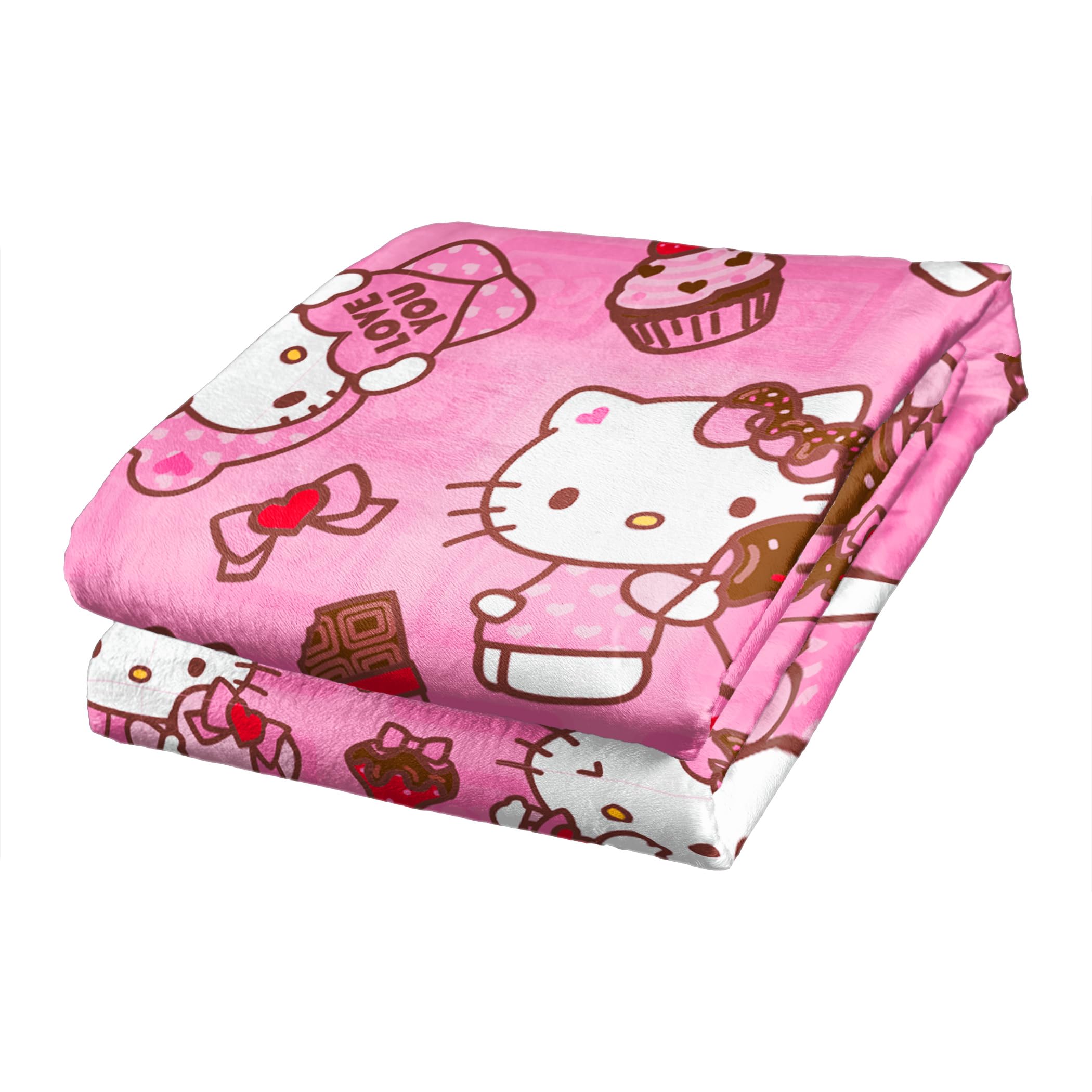 Northwest Hello Kitty decorative binding adds a polished finish