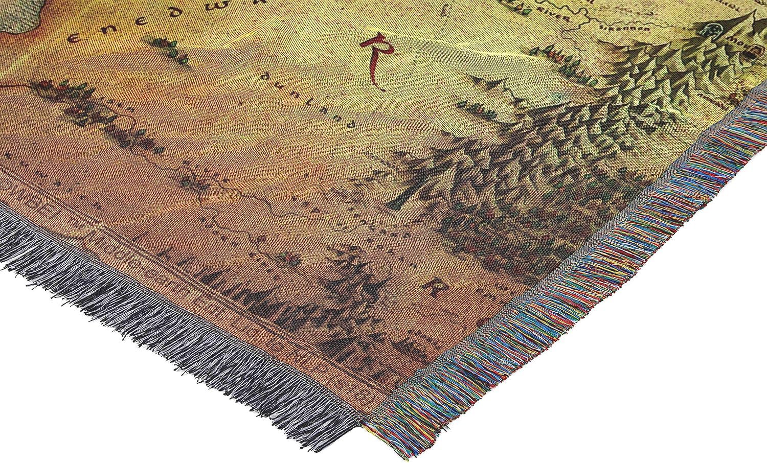 Northwest 48x60 throw brings Middle Earth flair to living rooms and bedrooms.