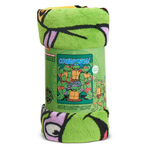 Northwest officially licensed TMNT throw for authentic fan display