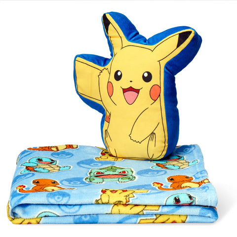 Northwest Pikachu Silk Touch Throw displays a bright Pokémon pattern for cozy nights.
