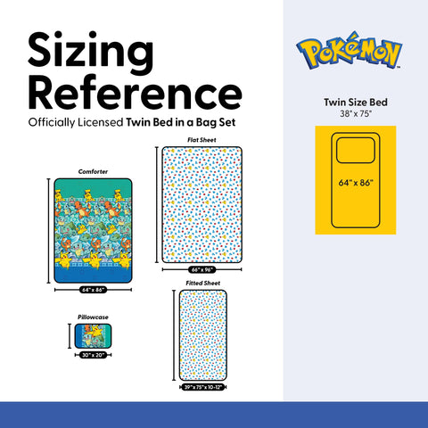Northwest Pokemon First Starters packaging image highlights easy care and quick styling.
