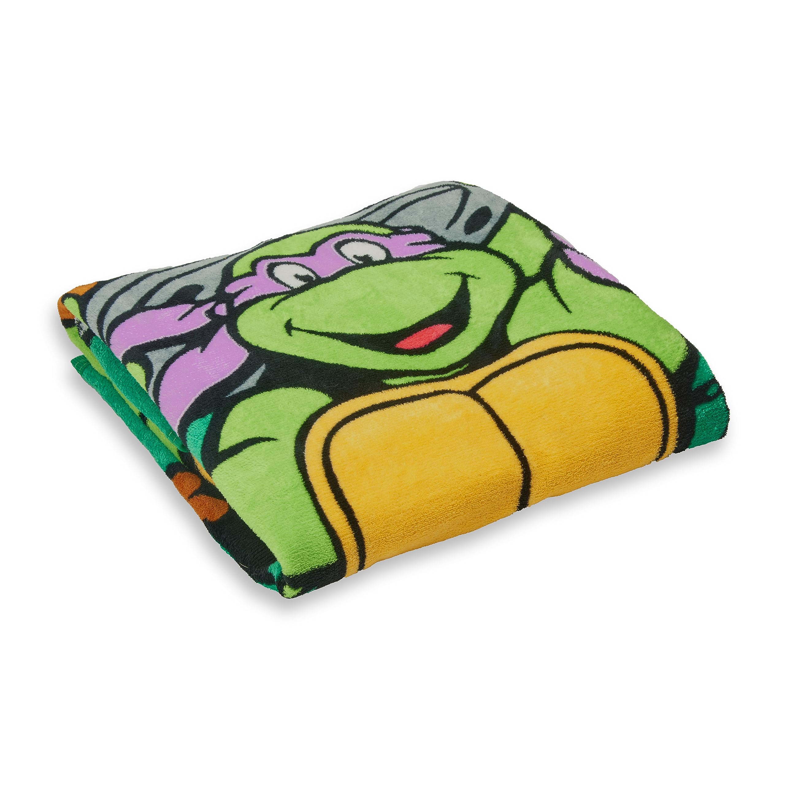 Northwest TMNT throw 46 by 60 inches provides generous couch and bed coverage