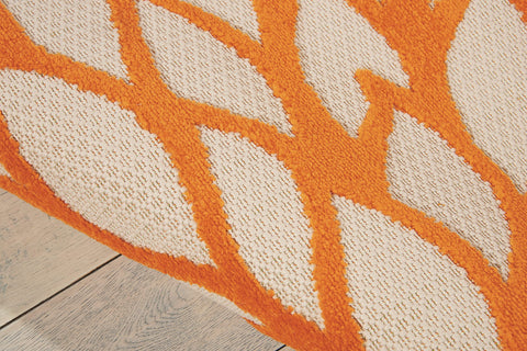 Nourison Aloha lightweight design rolls up for storage when not in use.