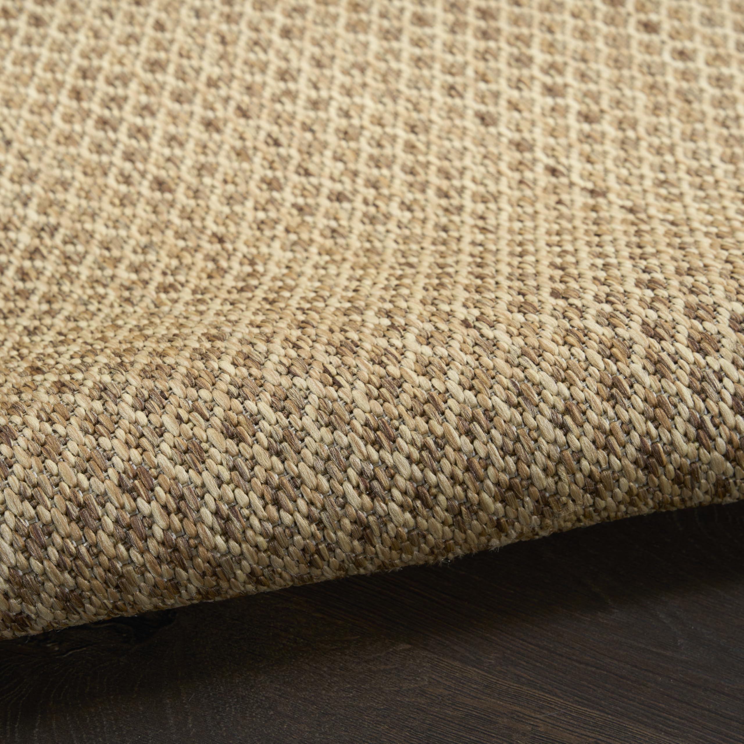 Nourison Courtyard colorway ivory-silver complements versatile décor