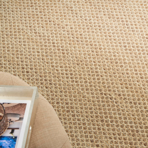 Nourison Courtyard edge detail emphasizing sturdy weave and edge finish